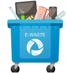 New e-waste bin